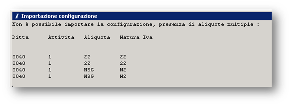 Contabilizzazione corrispettivi da RT – Namirial Vertical Software Products